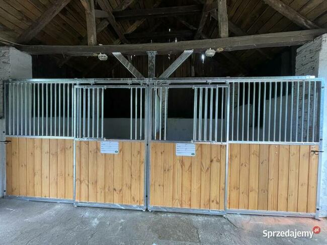 Boksy dla koni, boks dla konia, front dla koni, przegroda