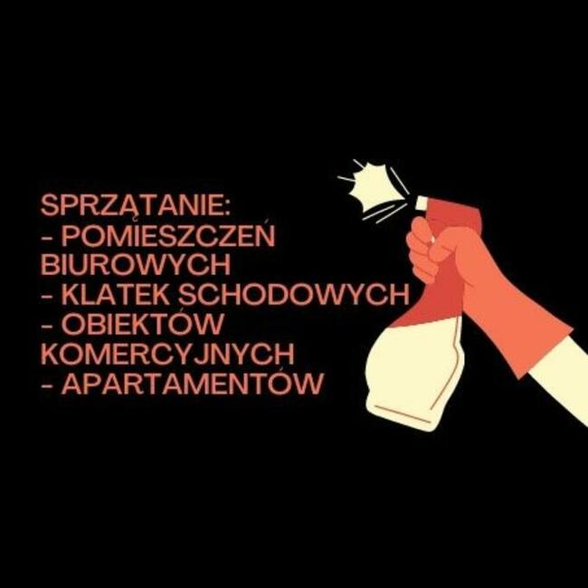 Usługi porządkowe. Sprzątanie biur, klatek schodowych.