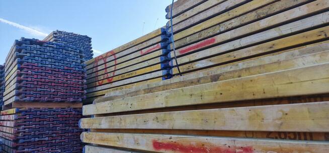 Słupek BHP budowlany