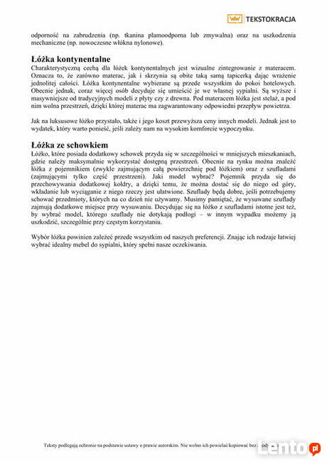 Artykuły na Twojego bloga