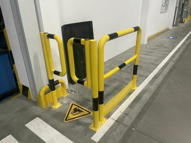 Bariery ochronne osłony stalowe odbojniki przemysłowe