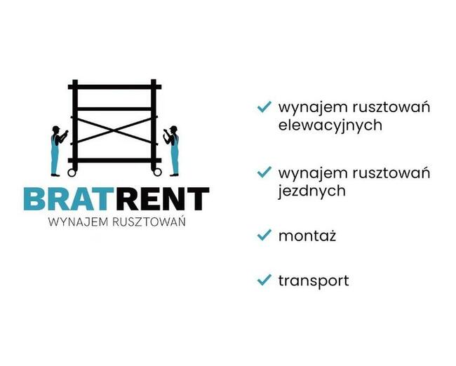 Rusztowania jezdne i elewacyjne(wynajem, transport, montaż)