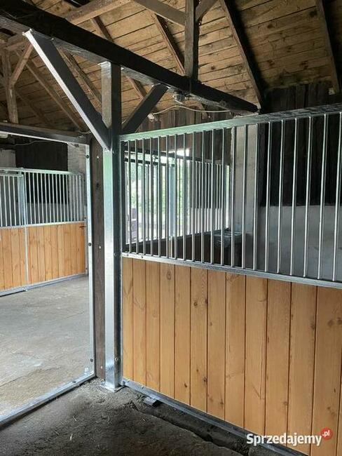 Boksy dla koni, boks dla konia, front dla koni, przegroda
