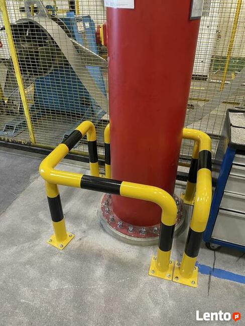 Bariery ochronne osłony stalowe odbojniki przemysłowe