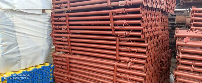 Słupek BHP budowlany