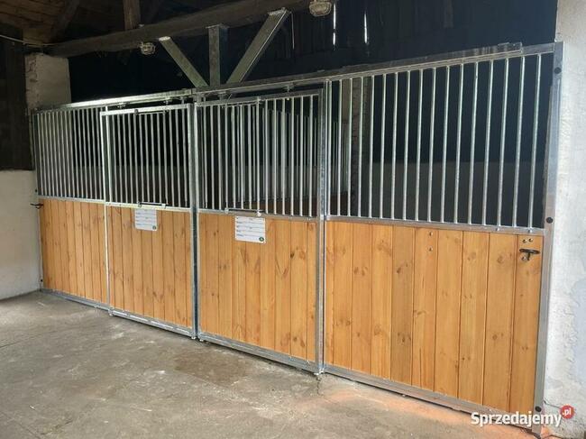 Boksy dla koni, boks dla konia, front dla koni, przegroda