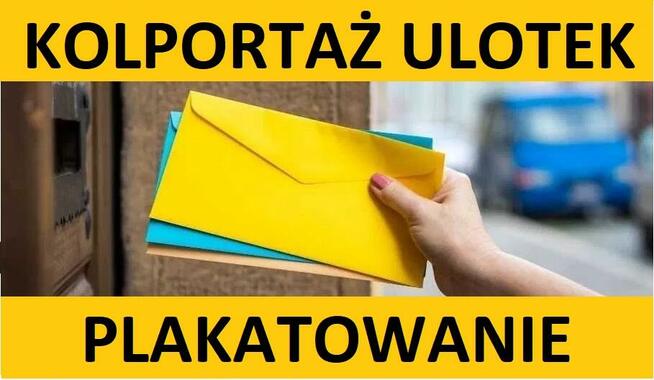 Dystrybucja ulotek i gazetek. Rzetelnie !