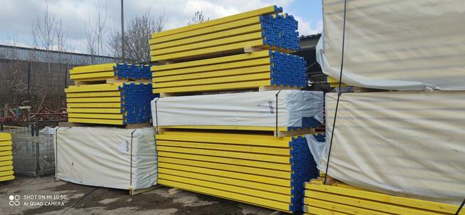 Słupek BHP budowlany