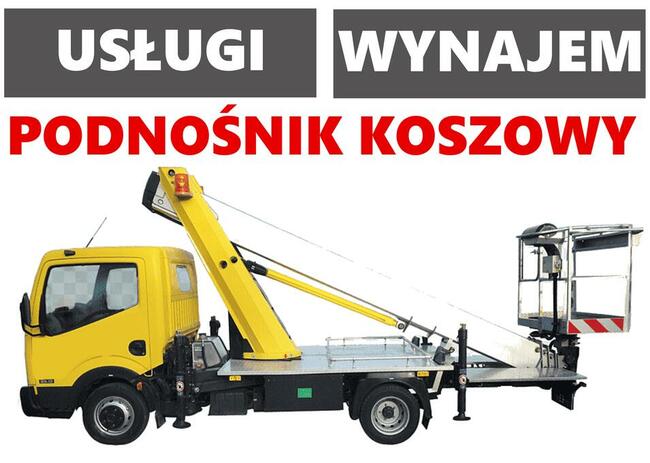 Wynajem podnośnika koszowego Złotów, Szczecinek, Człuchów
