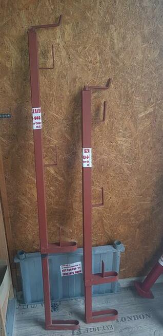 Słupek BHP budowlany