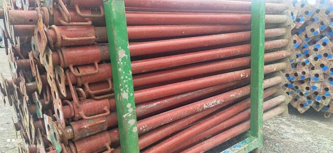 Słupek BHP budowlany