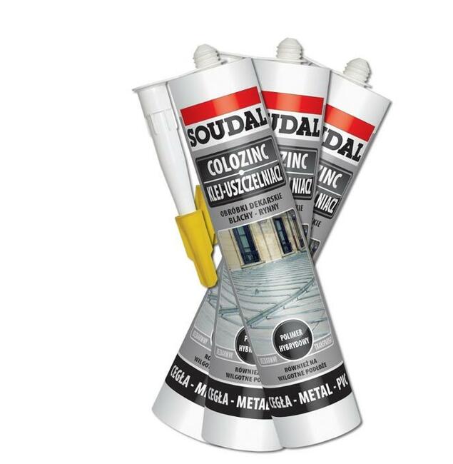 Uszczelniacz Soudal bezbarwny 0,29l - LTAKTAK
