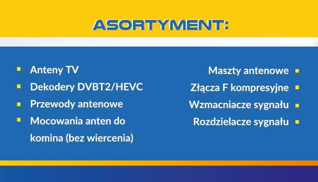 Serwis Montaż Ustawienie Anten TV naziemnej i satelitarnej