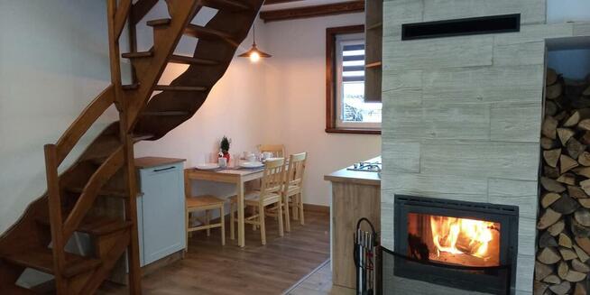 Domki Brzozówka w Bieszczadach, całoroczne , kominek + sauna