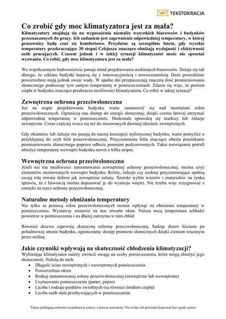 Artykuły na Twojego bloga