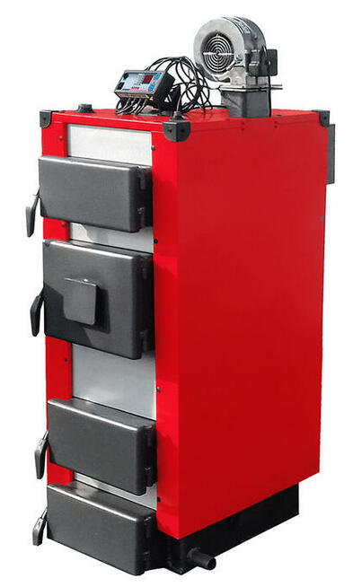 Piec kocioł Nadmuchowy 19 kW do 160 m2 drewno węgiel