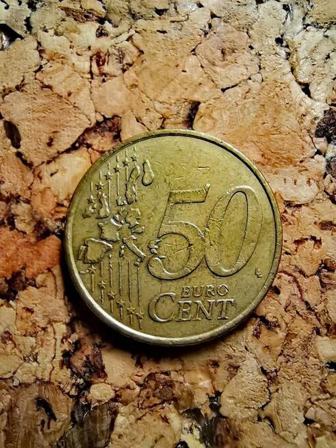 Niemcy - RFN, 50 Euro Cent, 2002, Hambourg