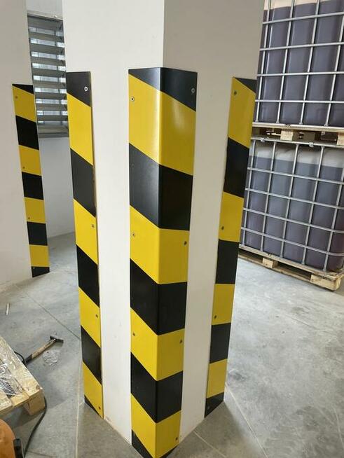 Bariery ochronne osłony stalowe odbojniki przemysłowe