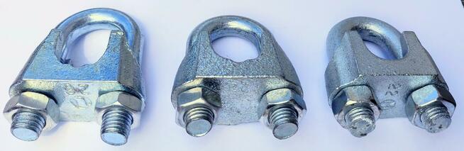 ZACISK DO LINY STALOWY KABŁĄKOWY FI 22 KRAJOWY OCYNKOWANY PL