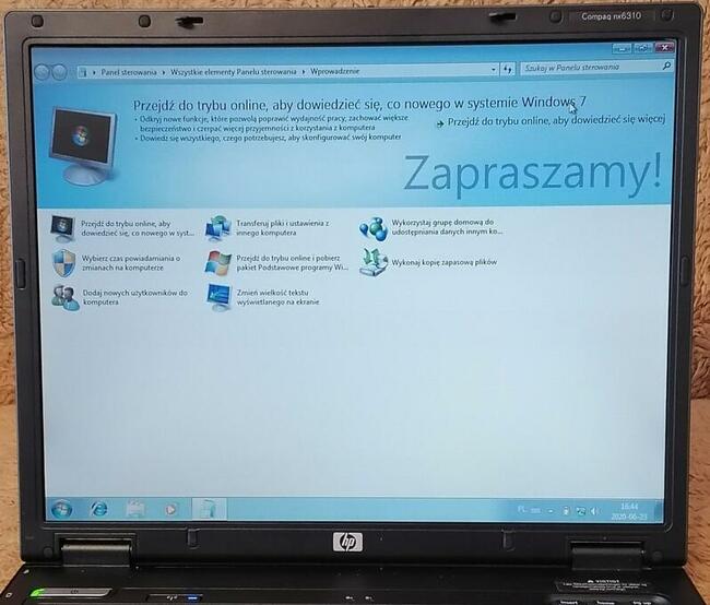 Laptop HP Compaq nx6310/ 1,5GB/ Celeron 430/ 160GB