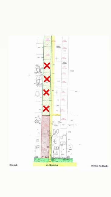 DZIAŁKA BUDOWLANA Bielsk Podlaski – AUGUSTOWO – ul. BAŃSKA.