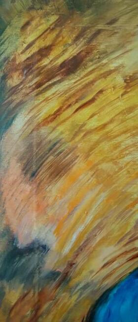 Obraz Olejny: Jaskinia Światła - Nie Fotokopia HANDMADE NOWY