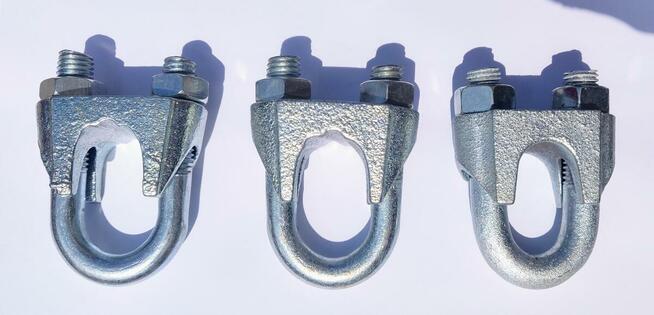 ZACISK DO LINY STALOWY KABŁĄKOWY FI 22 KRAJOWY OCYNKOWANY PL