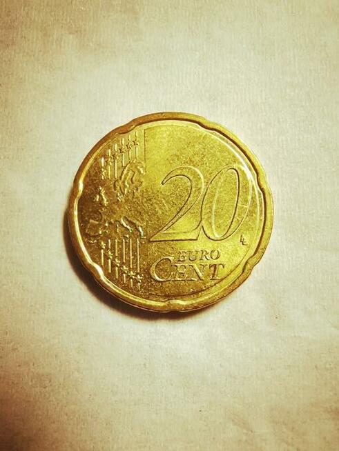 Austria, 20 Euro Cent, The Belvedere Palace, 2008