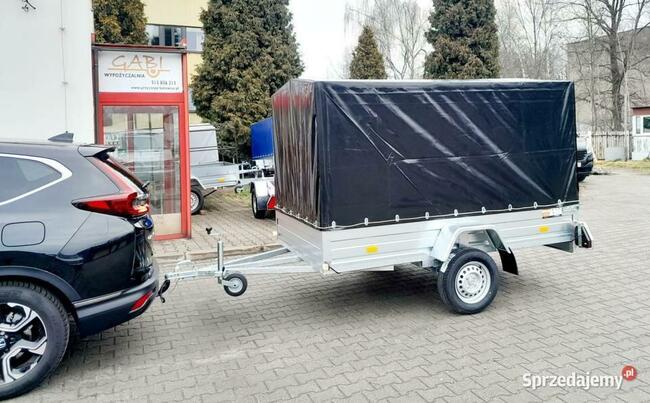 Przyczepa RYDWAN 250x130x130, Katowice od ręki szara
