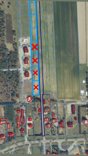 DZIAŁKA BUDOWLANA Bielsk Podlaski – AUGUSTOWO – ul. BAŃSKA.