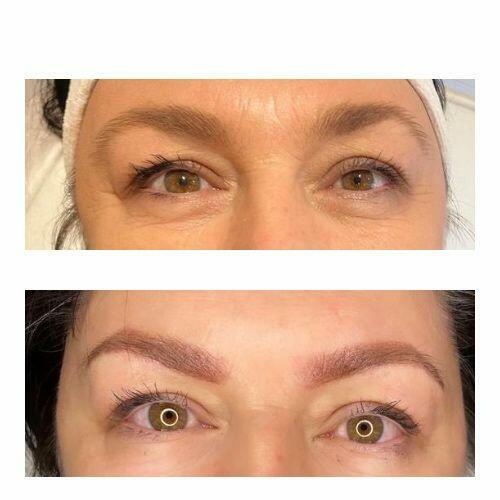 Powiększanie ust. Makijaż permanentny brwi i ust. Promocja