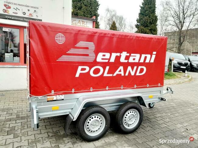 Przyczepa RYDWAN 250x130x130, Katowice od ręki szara