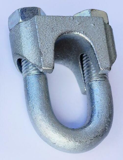 ZACISK DO LINY STALOWY KABŁĄKOWY FI 22 KRAJOWY OCYNKOWANY PL