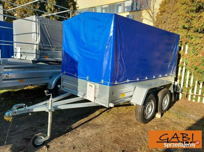 Przyczepa RYDWAN 250x130x130, Katowice od ręki szara