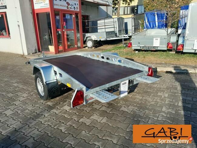 Przyczepa RYDWAN 250x130x130, Katowice od ręki szara