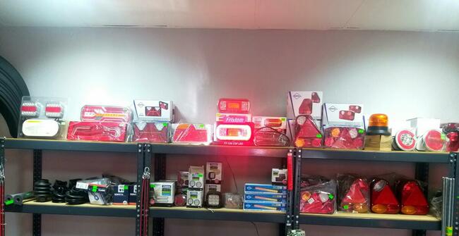 Części do przyczep, aut dostawczych, lawet, Tir, Lampy,