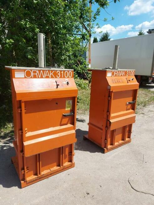 Belownica prasa do foli makulatury kartonu odpadów śmieci