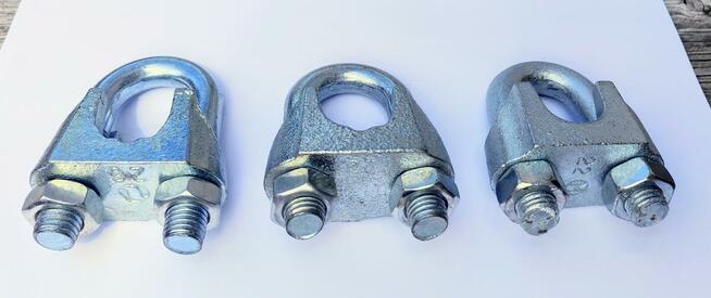 ZACISK DO LINY STALOWY KABŁĄKOWY FI 22 KRAJOWY OCYNKOWANY PL