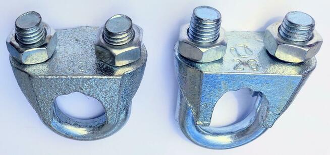 ZACISK DO LINY STALOWY KABŁĄKOWY FI 22 KRAJOWY OCYNKOWANY PL