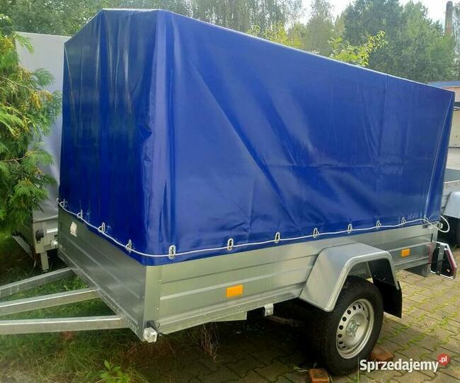 Przyczepa RYDWAN 250x130x130, Katowice od ręki szara