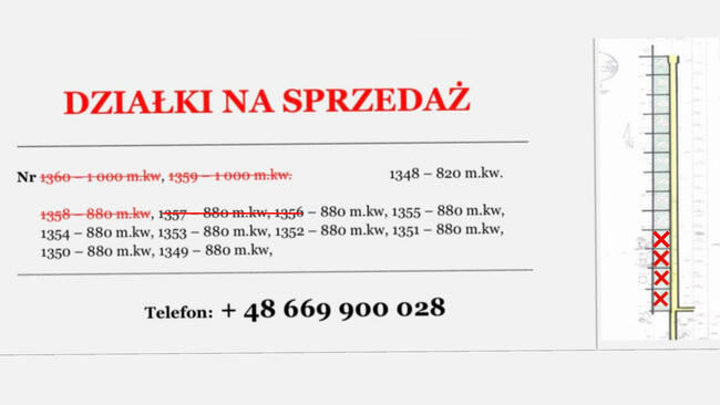 DZIAŁKA BUDOWLANA Bielsk Podlaski – AUGUSTOWO – ul. BAŃSKA.