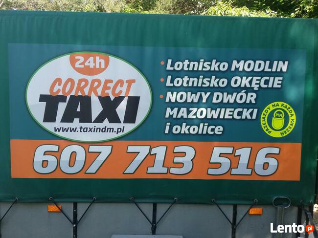 TAXI Nowy Dwór Mazowiecki Dostawa zakupów
