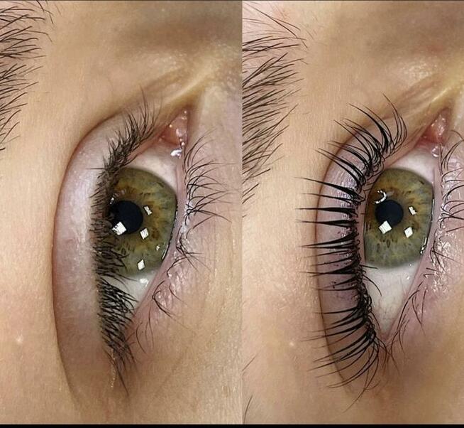 Przedluzanie i zagęszczanie rzęs oraz laminacja i lifting