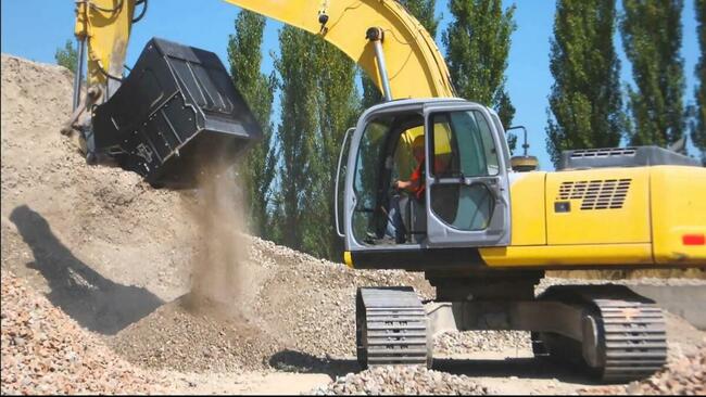 Łyżka przesiewająca VSE20 12-18 ton regulacja frakcji