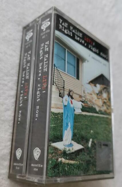 Podwójna kaseta magn. VAN HALEN LIVE: Right here, right now