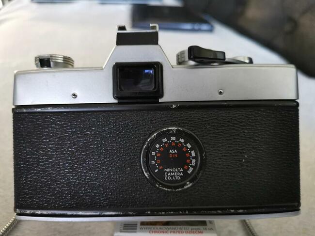 Aparat fotograficzny MINOLTA SRT100b z obiektywem