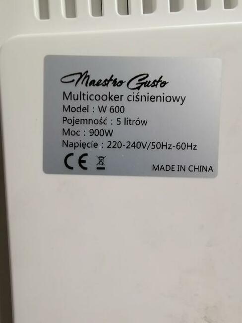 Maestro Gusto do gotowania na parze