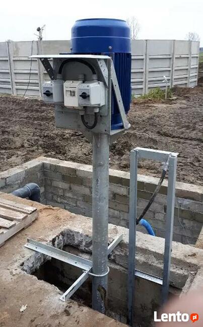 Pompa do wody szamba gnojowicy elektryczna 7,5 - 11 - 15 - 1