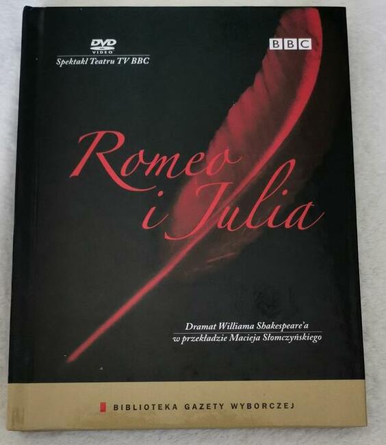 Romeo i Julia Książka plus DVD