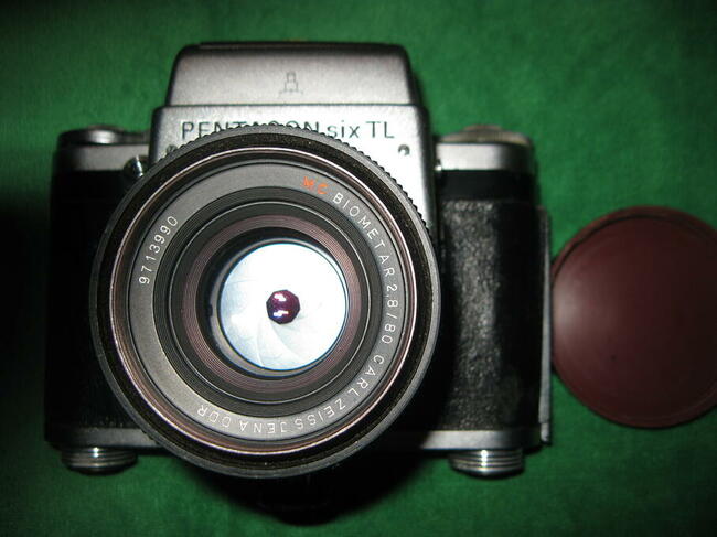 Aparat Pentacon Six TL MC BIOMETAR 2,8 / 80mm